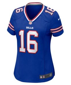 Alternative view of Xavier Johnson Buffalo Bills Nike Women's Game Jersey -  Royal