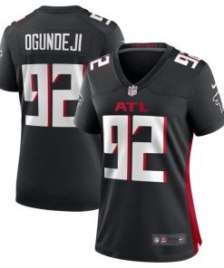 Adetokunbo Ogundeji Atlanta Falcons Nike Women's Game Jersey - Black