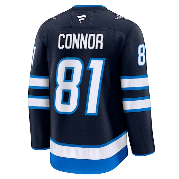 Kyle Connor Winnipeg Jets Home Premium Jersey - Navy - Image 3