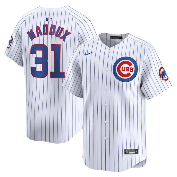 Greg Maddux Chicago Cubs Nike Home Limited Player Jersey - White