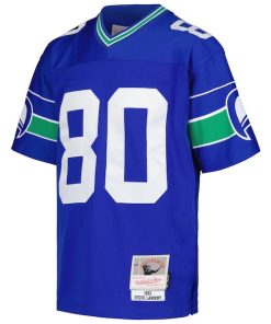 Alternative view of Steve Largent Seattle Seahawks Youth 1985 Retired Player Legacy Jersey - Royal
