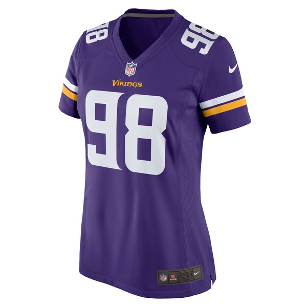 D.J. Wonnum Minnesota Vikings Nike Women's Team Game Jersey - Purple - Image 2