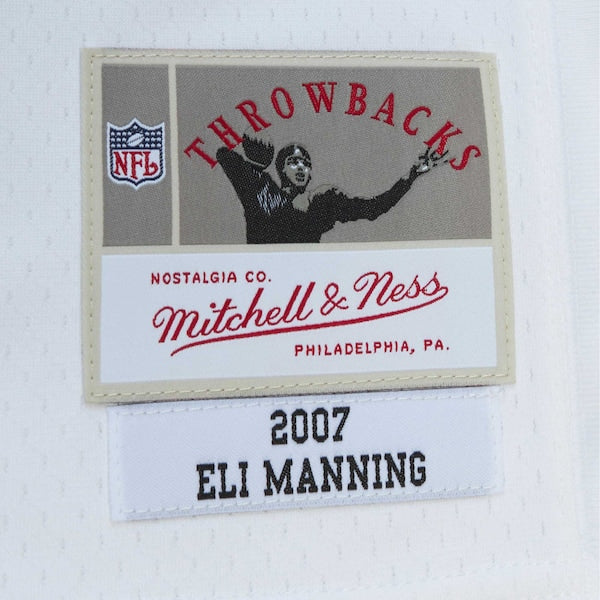 Eli Manning New York Giants Legacy Replica Jersey - White - Image 7