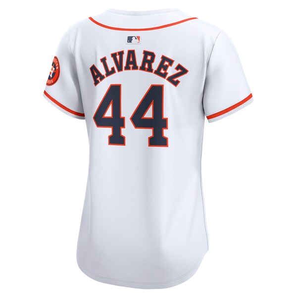 Yordan Alvarez Houston Astros Nike Women's Home Limited Player Jersey - White - Image 3