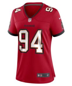 Alternative view of Calijah Kancey Tampa Bay Buccaneers Nike Women's  Game Jersey -  Red