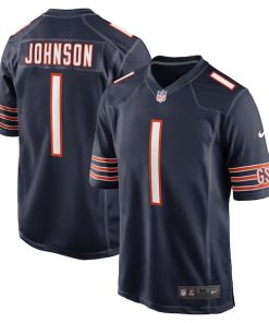 Jaylon Johnson Chicago Bears Nike  Game Jersey -  Navy