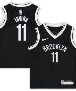 Kyrie Irving Brooklyn Nets Preschool Nike 2019/20 Jersey - Black - Icon Edition