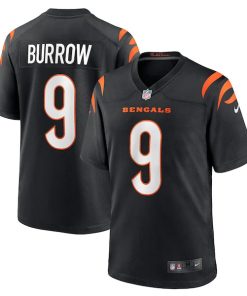 Joe Burrow Cincinnati Bengals Nike Player Game Jersey - Black