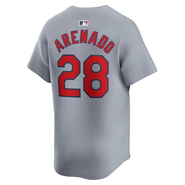 Nolan Arenado St. Louis Cardinals Nike Away Limited Player Jersey - Gray/White - Image 4