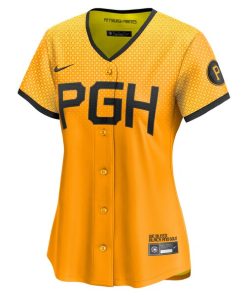 Alternative view of Roberto Clemente Pittsburgh Pirates Nike Women's City Connect Limited Player Jersey - No Color
