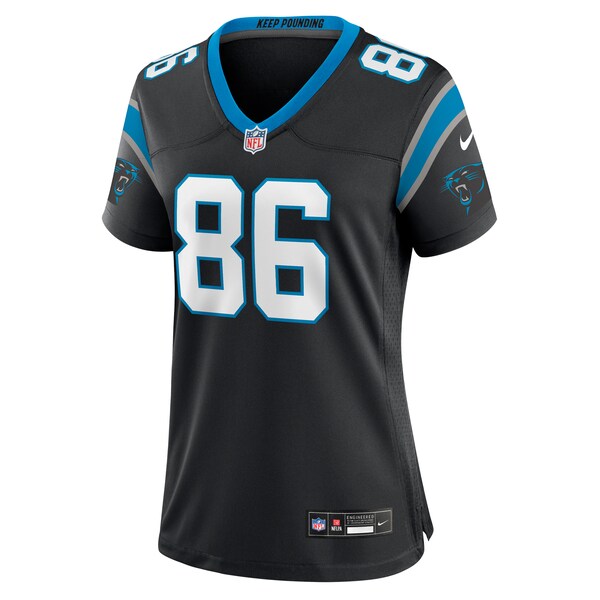 Mike Strachan Carolina Panthers Nike Women's Game Jersey - Black - Image 2