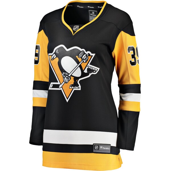 Anthony Mantha Pittsburgh Penguins Women's Home Breakaway Jersey - Black - Image 2