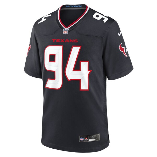 Jayden Peevy Houston Texans Nike Team Game Jersey - Navy - Image 2