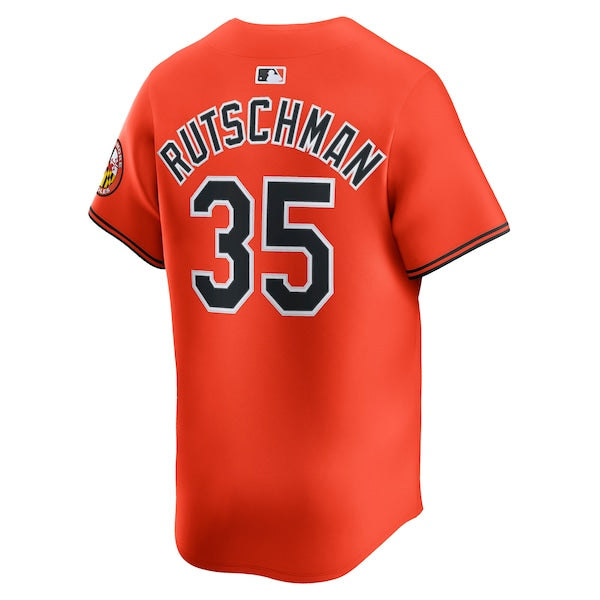 Adley Rutschman Baltimore Orioles Nike 2nd Alternate Limited Player Jersey - Orange - Image 3