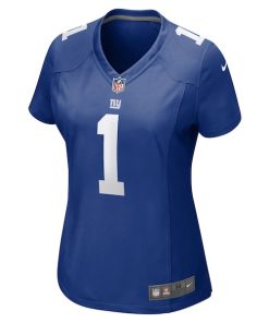 Alternative view of Abdul Carter New York Giants Nike Women's First Round Pick Game Jersey - Royal