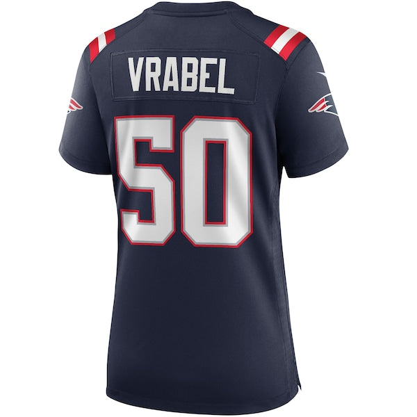 Mike Vrabel New England Patriots Nike Women's Game Retired Player Jersey - Navy - Image 3