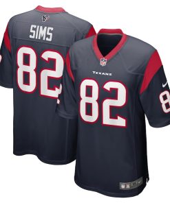 Steven Sims Houston Texans Nike Game Jersey - Navy