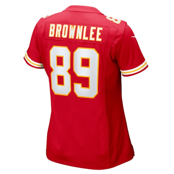 Jason Brownlee Kansas City Chiefs Nike Women's Team Game Jersey - Red - Image 3