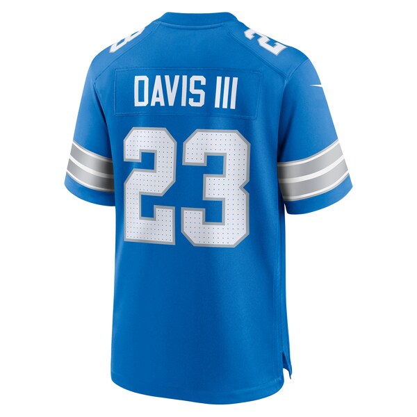 Carlton Davis III Detroit Lions Nike Game Jersey - Blue - Image 3