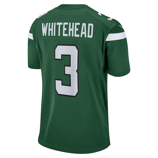 Jordan Whitehead New York Jets Nike Game Player Jersey - Gotham Green - Image 3