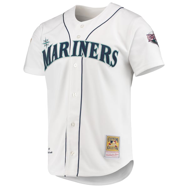 Ichiro Suzuki Seattle Mariners 2001 MLB All-Star Game Cooperstown Collection Authentic Jersey - White - Image 2