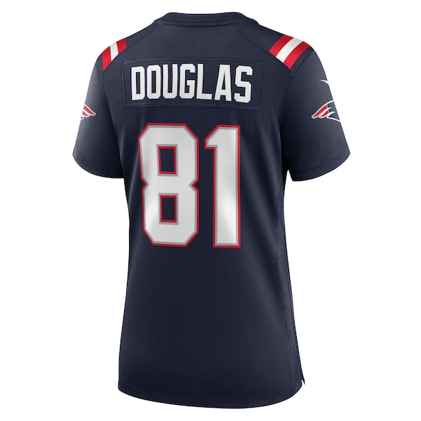Demario Douglas New England Patriots Nike Women's Game Jersey - Navy - Image 3