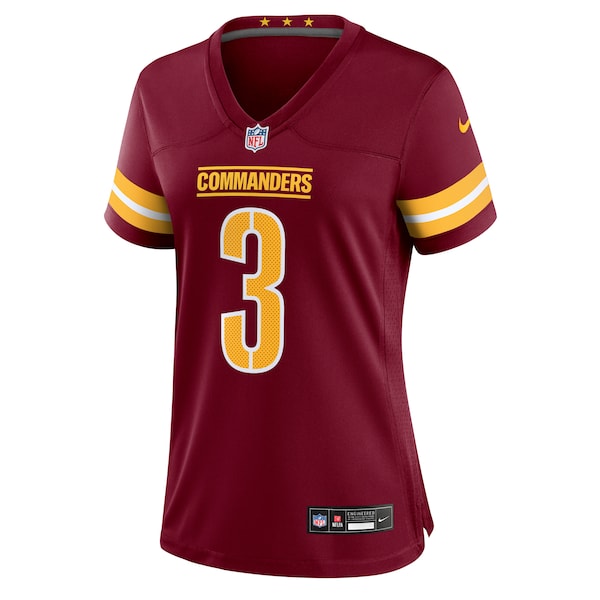 Will Harris Washington Commanders Nike Women's Team Game Jersey - Burgundy - Image 2