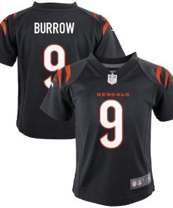 Joe Burrow Cincinnati Bengals Nike Toddler Game Jersey - Black