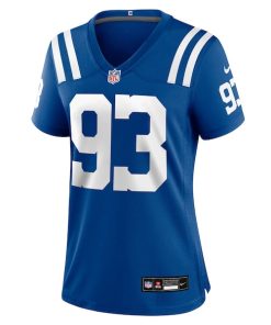 Alternative view of Adam Gotsis Indianapolis Colts Nike Women's Team Game Jersey -  Royal