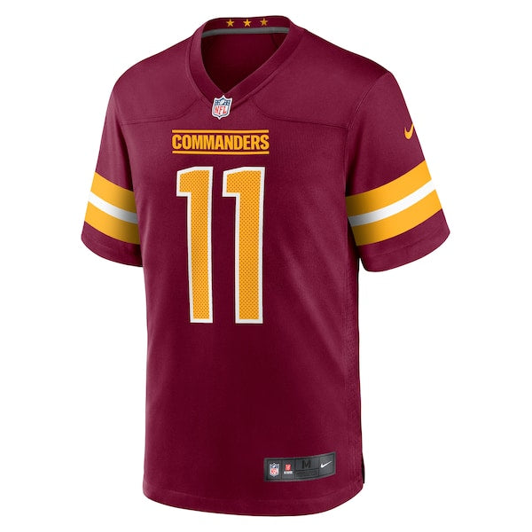 Carson Wentz Washington Commanders Nike Game Jersey - Burgundy/Black - Image 3