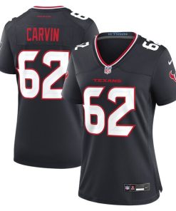 Jerome Carvin Houston Texans Nike Women's Team Game Jersey -  Navy