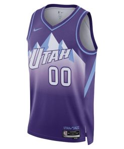 Alternative view of Jordan Clarkson Utah Jazz Nike Unisex 2024/25 Swingman Player Jersey - City Edition - Purple