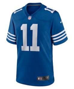 Alternative view of Michael Pittman Jr. Indianapolis Colts Nike Alternate Game Jersey - Royal