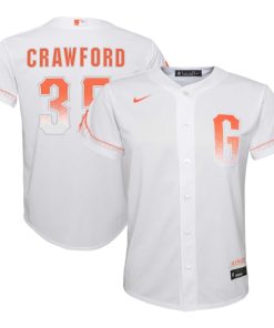 Brandon Crawford San Francisco Giants Nike Toddler City Connect Replica Player Jersey - White