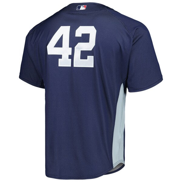 Mariano Rivera New York Yankees Cooperstown Collection 2009 Batting Practice Jersey - Navy - Image 3