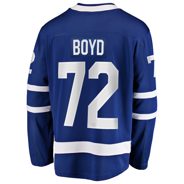 Travis Boyd Toronto Maple Leafs Home Breakaway Jersey - Blue - Image 3