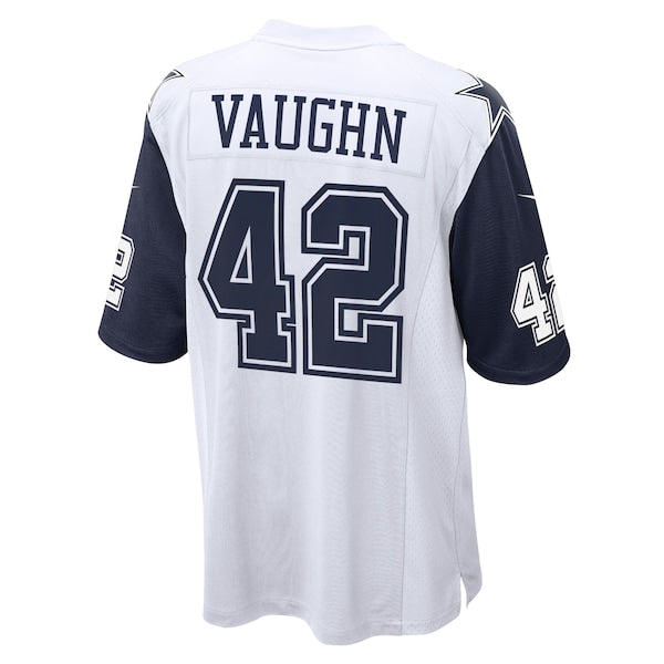 Deuce Vaughn Dallas Cowboys Nike Alternate Game Jersey - White/Navy - Image 4