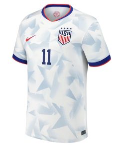 Alternative view of Sophia Wilson USMNT Nike 2025 Home Replica Player Jersey - White