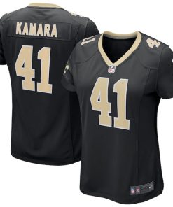 Alvin Kamara New Orleans Saints Nike Women's Game Jersey - Black