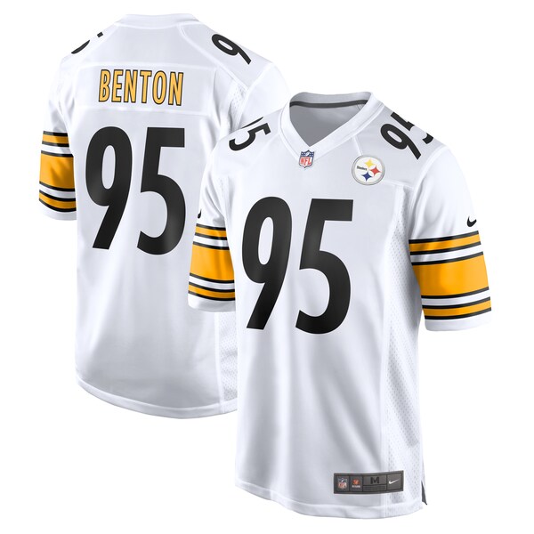 Keeanu Benton Pittsburgh Steelers Nike Game Jersey - White/Black