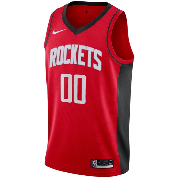 Houston Rockets Nike Custom Swingman Jersey - Icon Edition - Red - Image 2