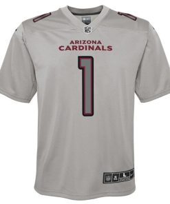 Alternative view of Kyler Murray Arizona Cardinals Nike Youth Atmosphere Game Jersey - Gray