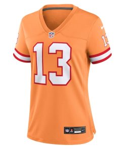 Alternative view of Mike Evans Tampa Bay Buccaneers Nike Women's Player Jersey - Orange