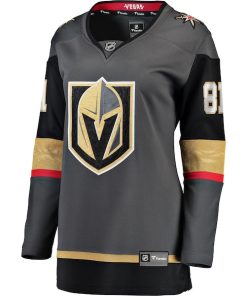Alternative view of Jonathan Marchessault Vegas Golden Knights  Women's Home Breakaway Jersey - Gray