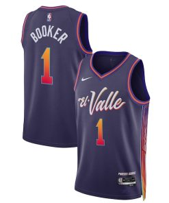 Devin Booker Phoenix Suns Nike Unisex 2023/24 Swingman Jersey - Purple - City Edition
