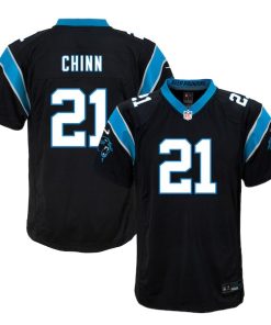 Jeremy Chinn Carolina Panthers Nike Youth Game Jersey - Black/Blue/White