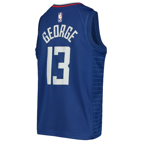 Paul George LA Clippers Nike Youth Swingman Jersey - Icon Edition - Royal - Image 3