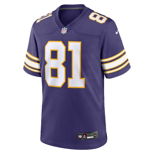 Carl Eller Minnesota Vikings Nike Classic Retired Player Jersey - Purple - Image 2