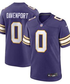 Marcus Davenport Minnesota Vikings Nike Classic Player Game Jersey - Purple