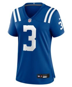 Alternative view of Spencer Shrader Indianapolis Colts Nike Women's Team Game Jersey -  Royal
